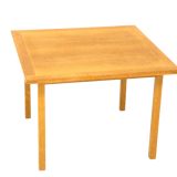 Table basse en chêne, Bertil Fridhagen, Suède, 1960