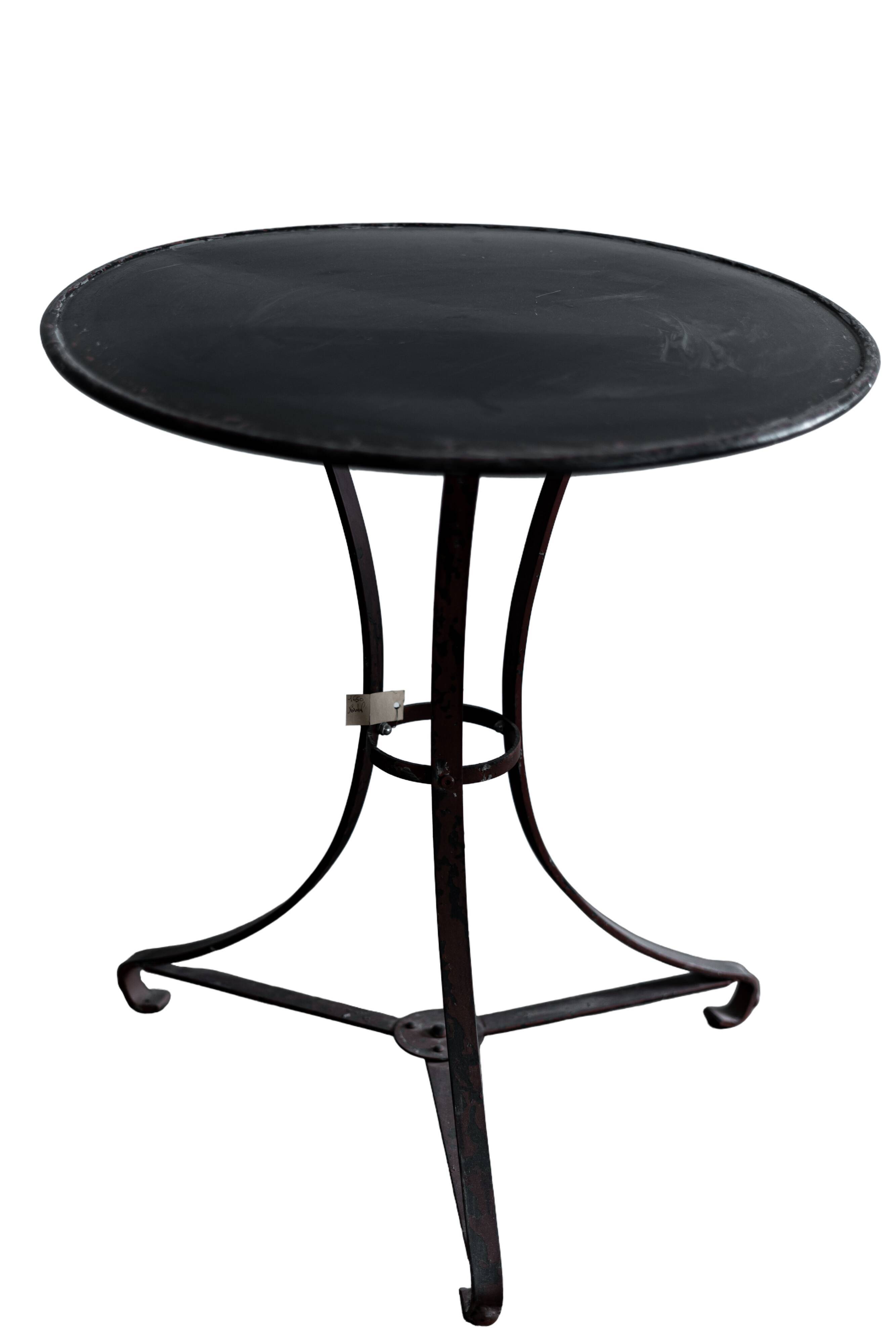 Parisian bistro table