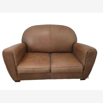 Leather sofa club