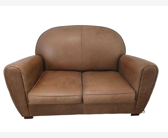 Leather sofa club