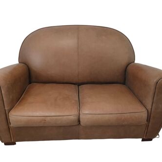 Leather sofa club