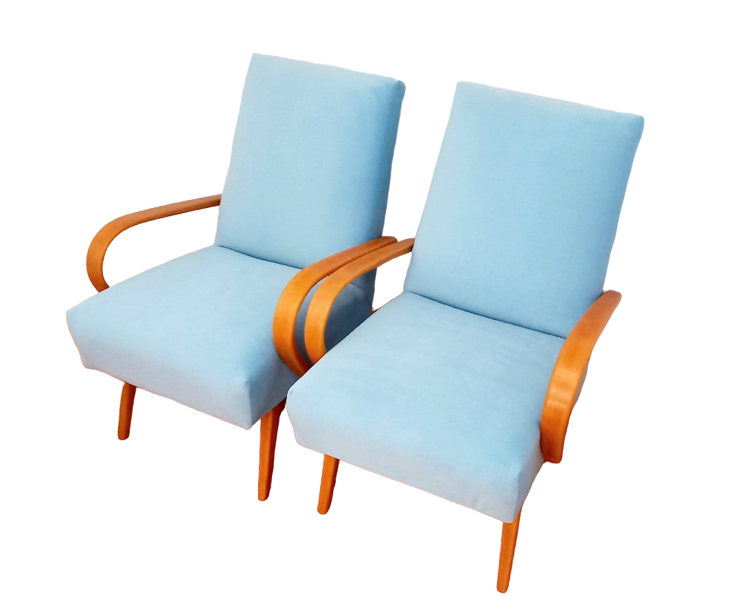 Armchairs by Jaroslav Šmidek for TON, Czechoslovakia, 1960s, Set of 2
