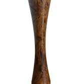Diabolo vase in marbled lacquered wood Art Deco