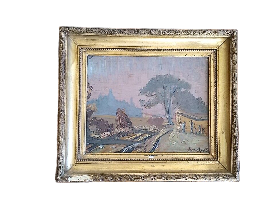 Oil on panel, Jean Louis Chorel, 33x27 cm