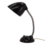 1950s bakelite table lamp, czechoslovakia