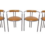 Vintage orange chairs