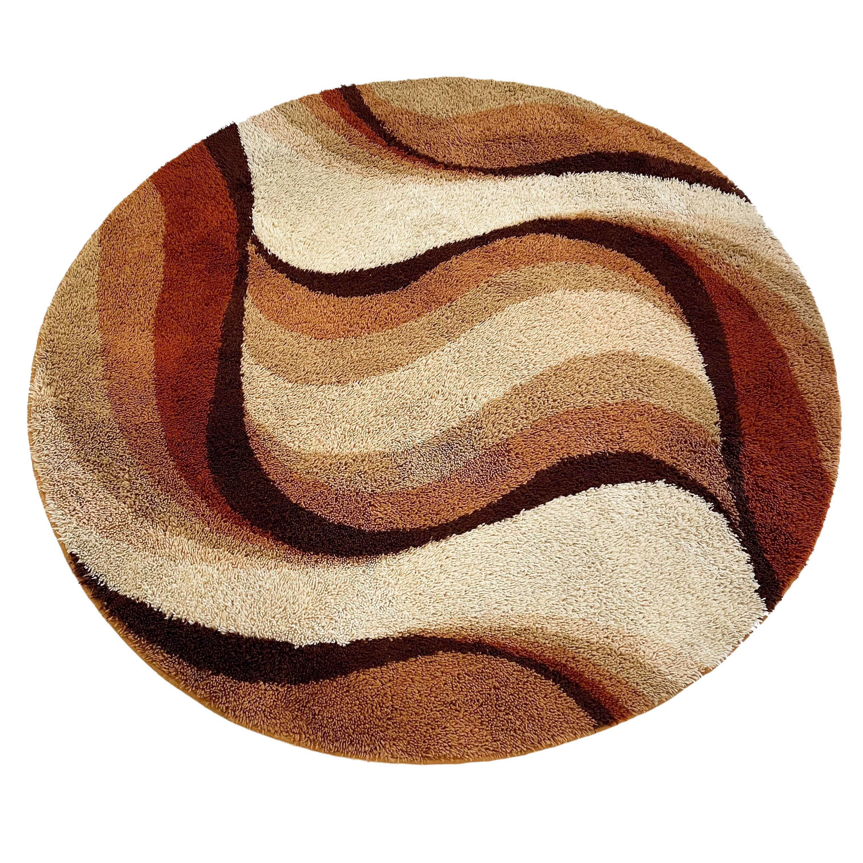 Vintage High Pile Rya rug by Prinstapijt Desso, Netherlands, 1970s