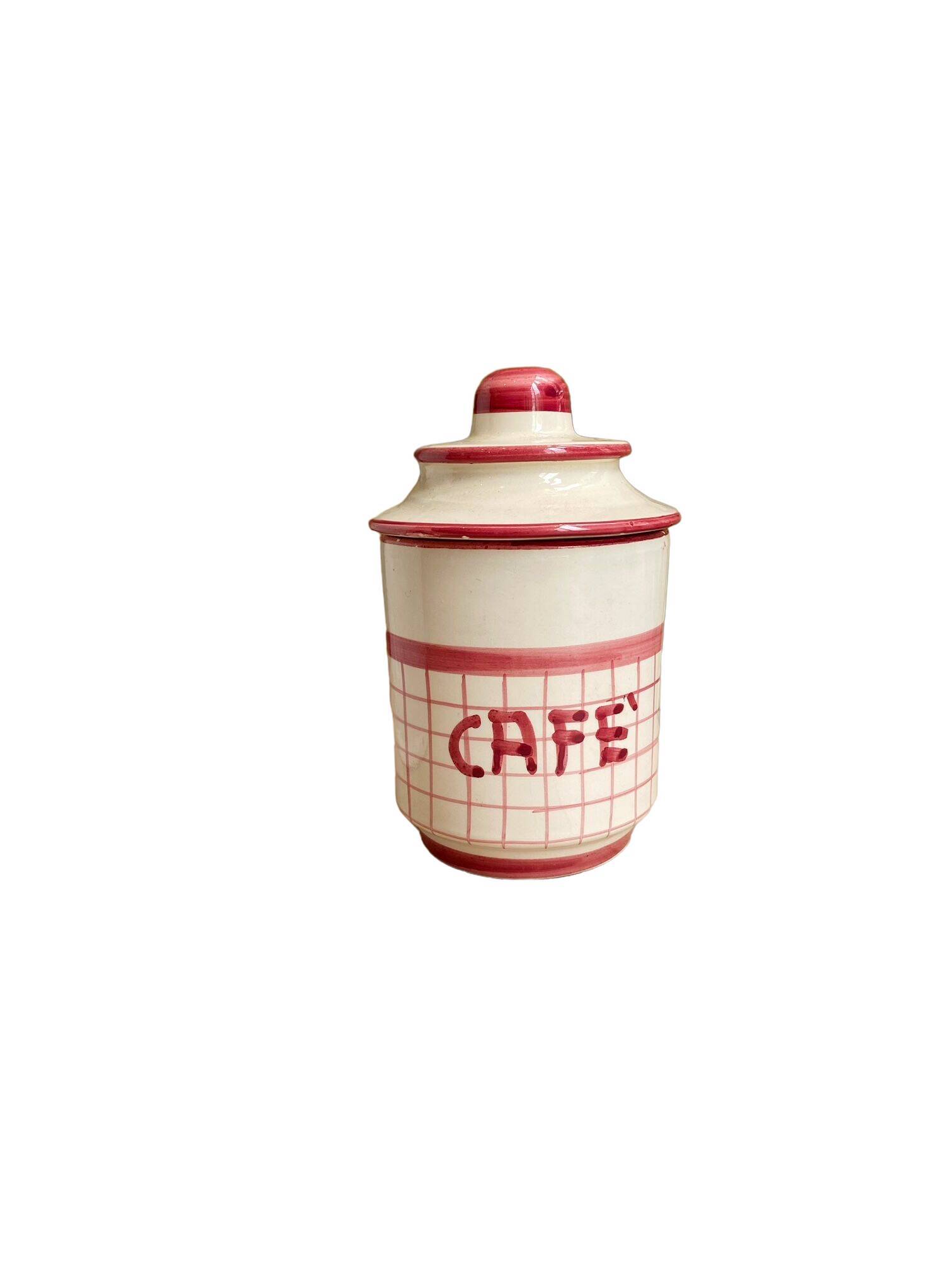 Hand-painted coffee pot