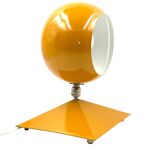Space Age Eyeball Yellow Table lamp, Italy, 1970s