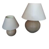 Lamp foot and lampshade