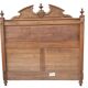 Old solid wood bed 140 / headboard