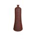 Abstract red Ceramic Studio Pottery Vase by Gerhard Liebenthron, Germany, 1970s