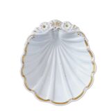 Empty porcelain pocket shell shape