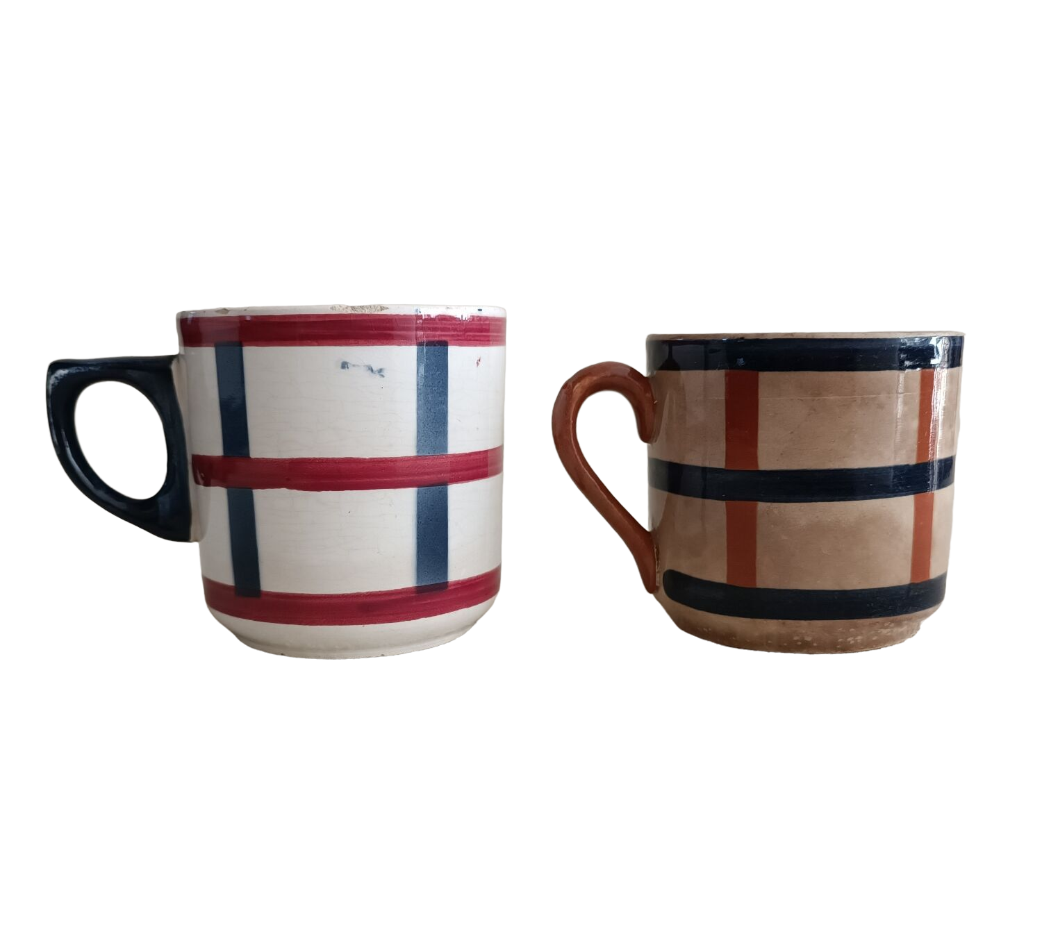 Two cups model Béarn Creil Montereau