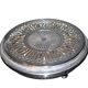Vintage openwork stove sub-dish in silver metal NPA - Hospitality silverware restaurant bistro