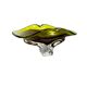 Heavy Multicolor Murano Glass "Centerpiece" Bowl Shell Element Murano Italy 1970