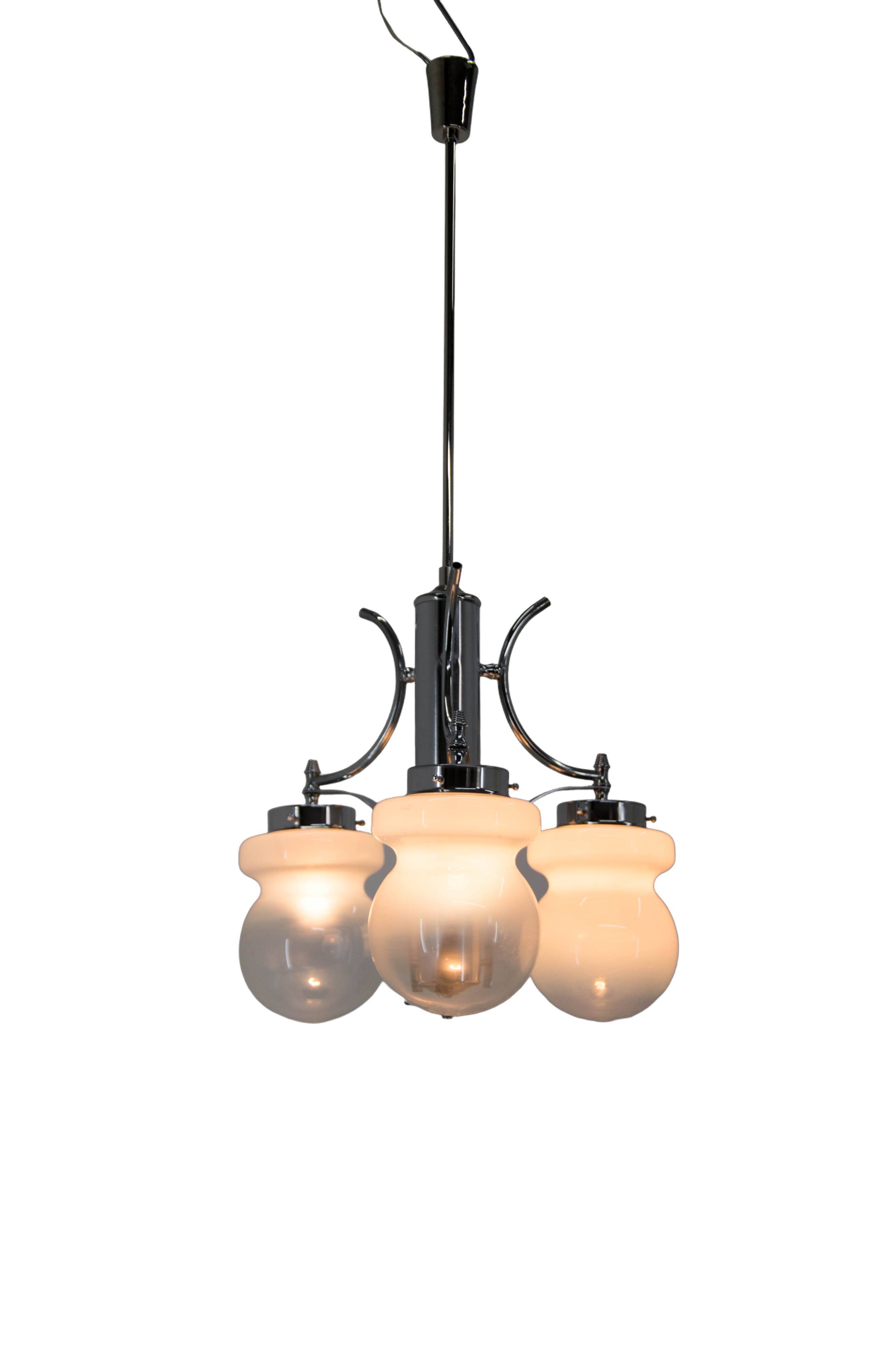 Mid-Century Chandelier, Italy, 1970s