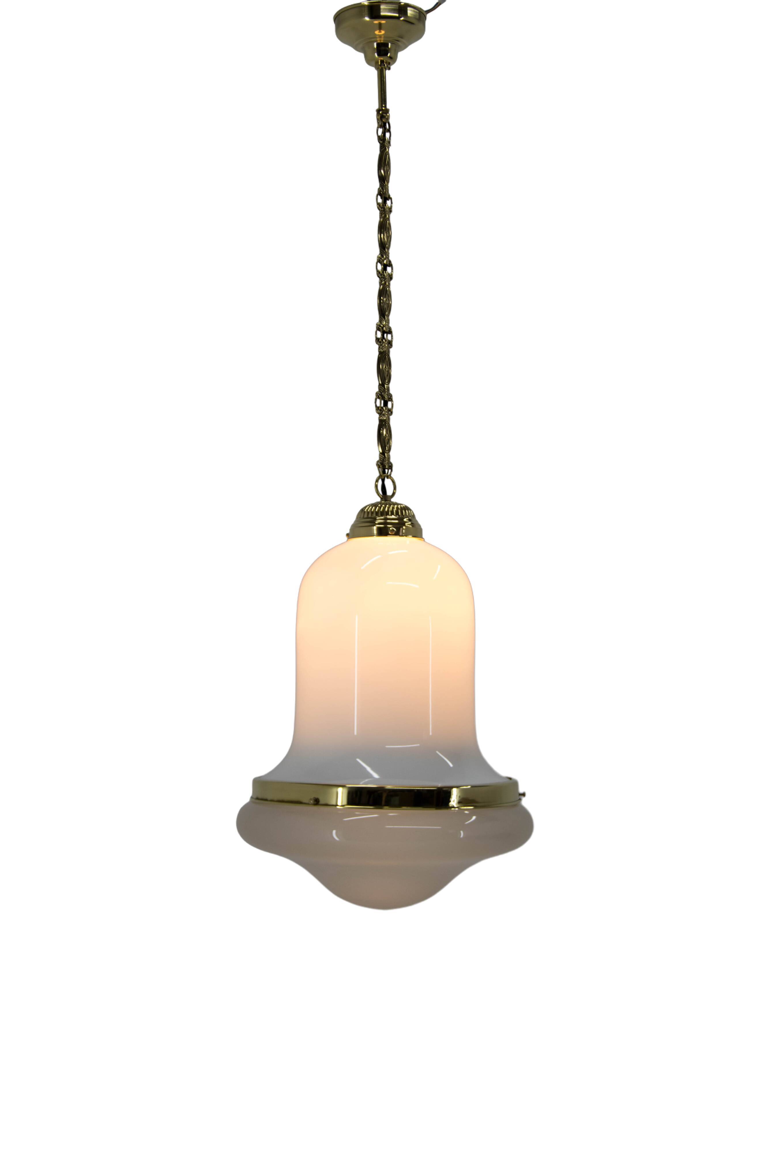 Art nouveau pendant, 1920s, restored