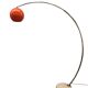 Arc floor lamp design of the 60s