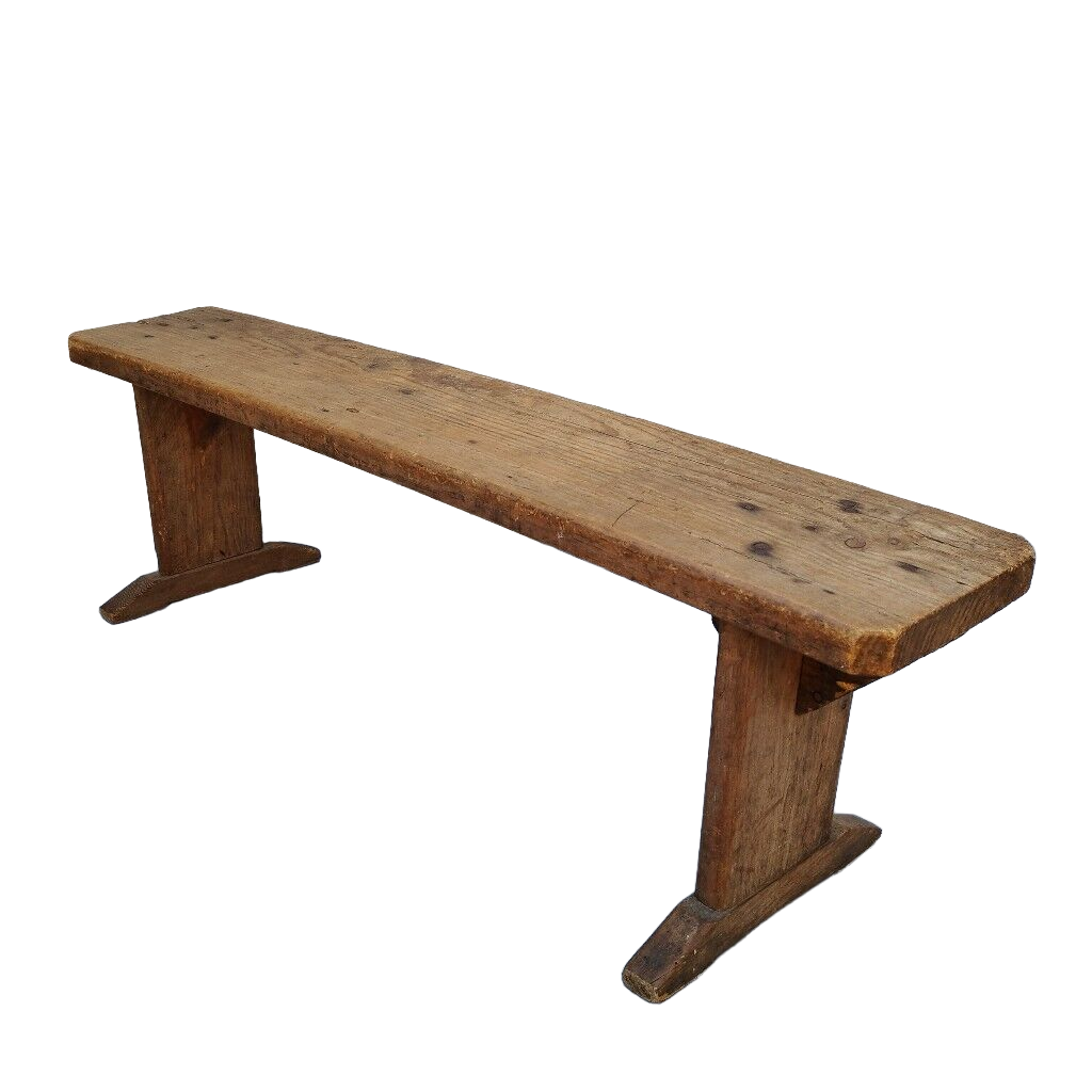 Farm bench enfan vintage countryside