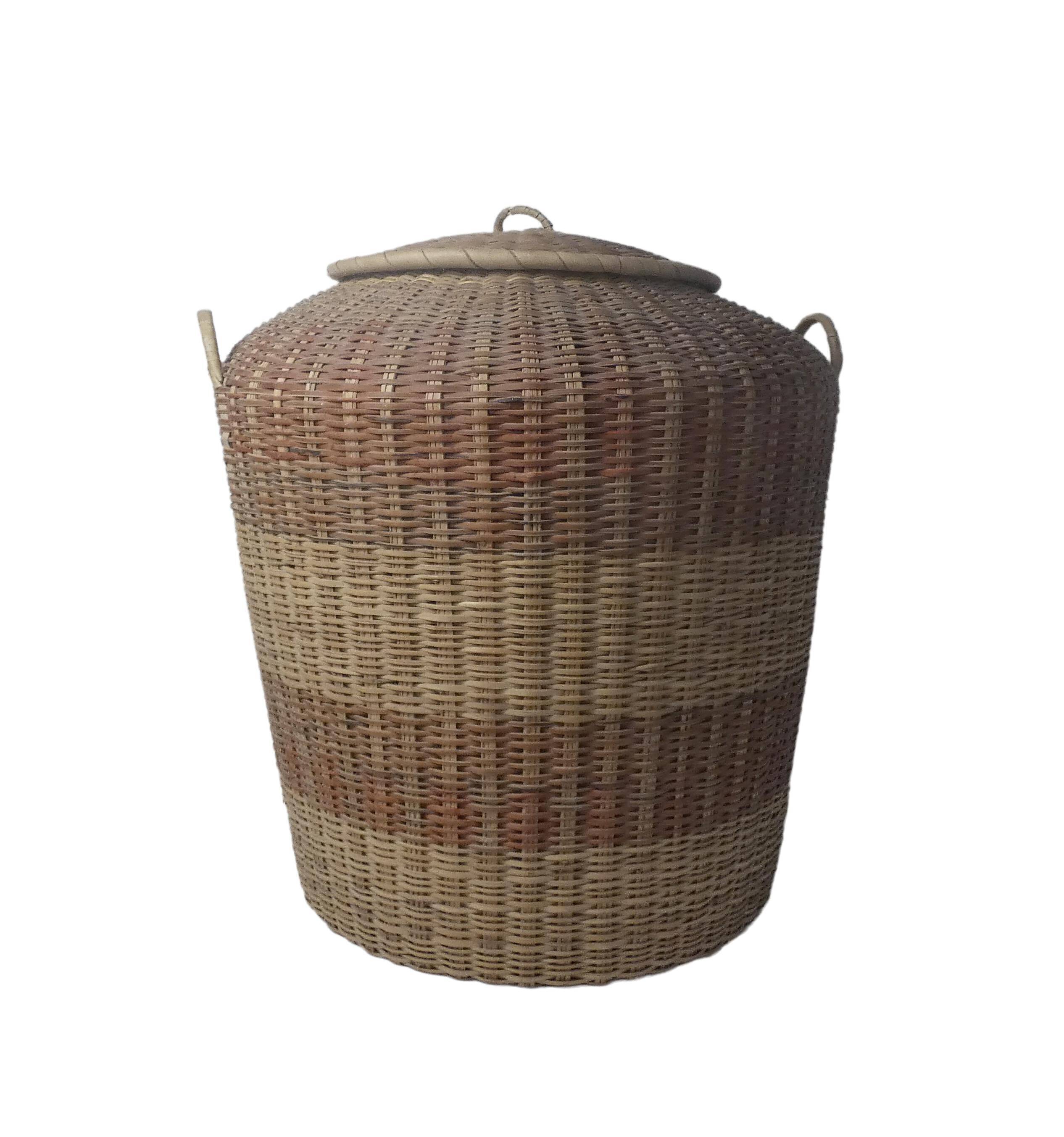 large XXL rattan pan