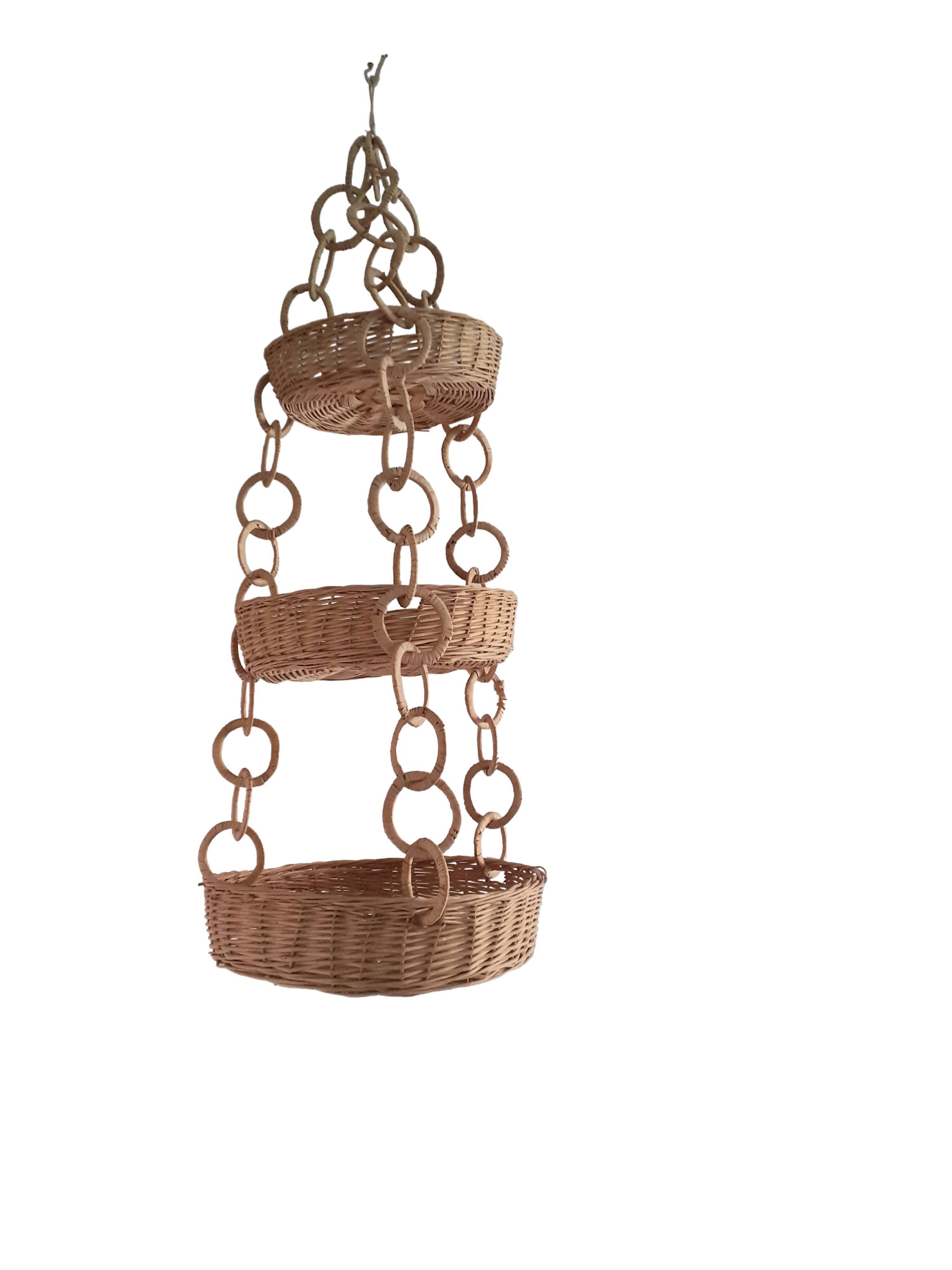 Suspension three baskets