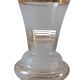 Granite vase gilded bordered years 50-60