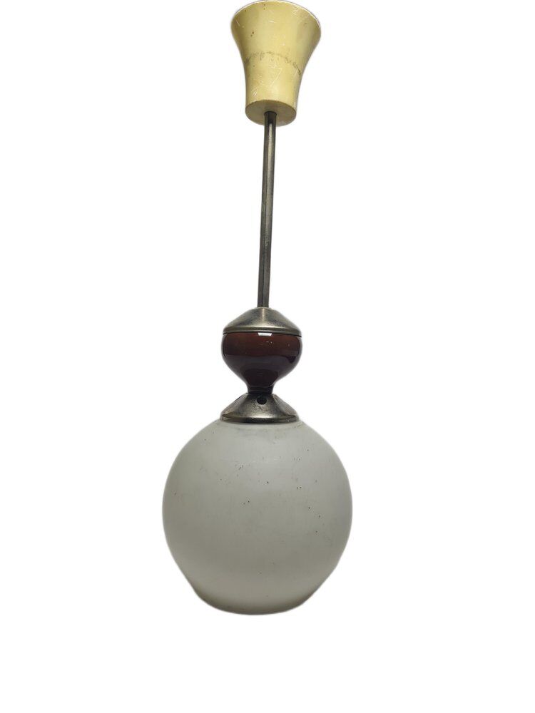 Postmodern Communist pendant lamp, Poland, 1970s
