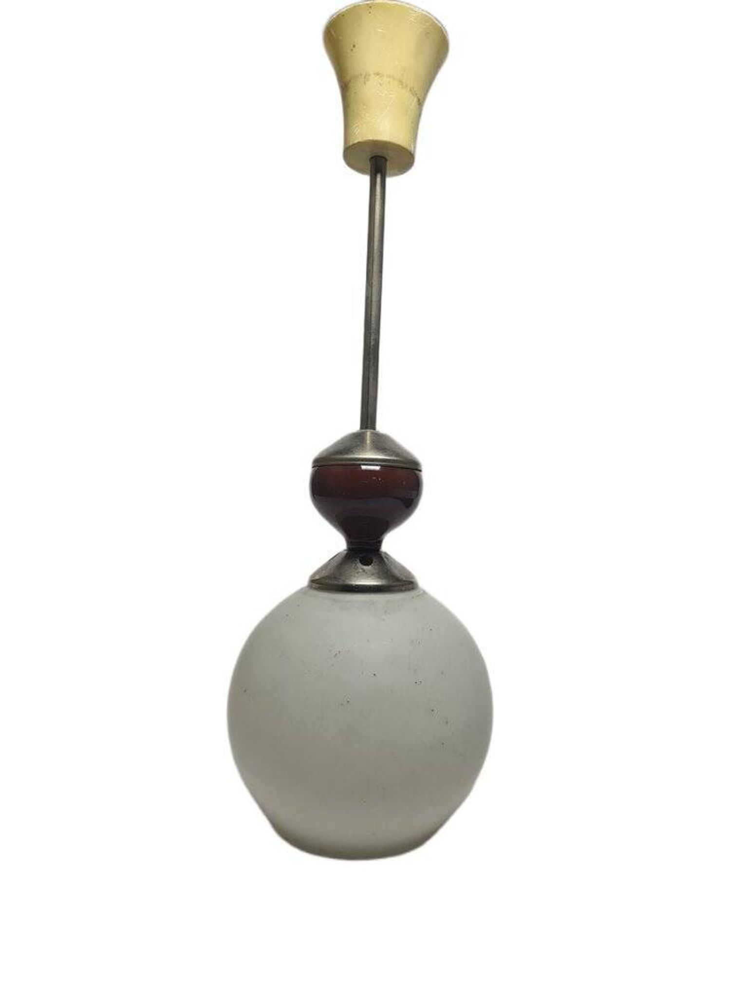 Postmodern Communist pendant lamp, Poland, 1970s