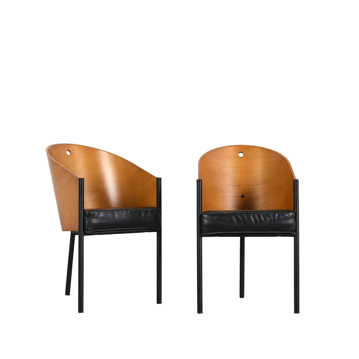 Paire de fauteuils Costes par Philippe Starck