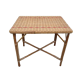 Vintage bamboo and rattan table