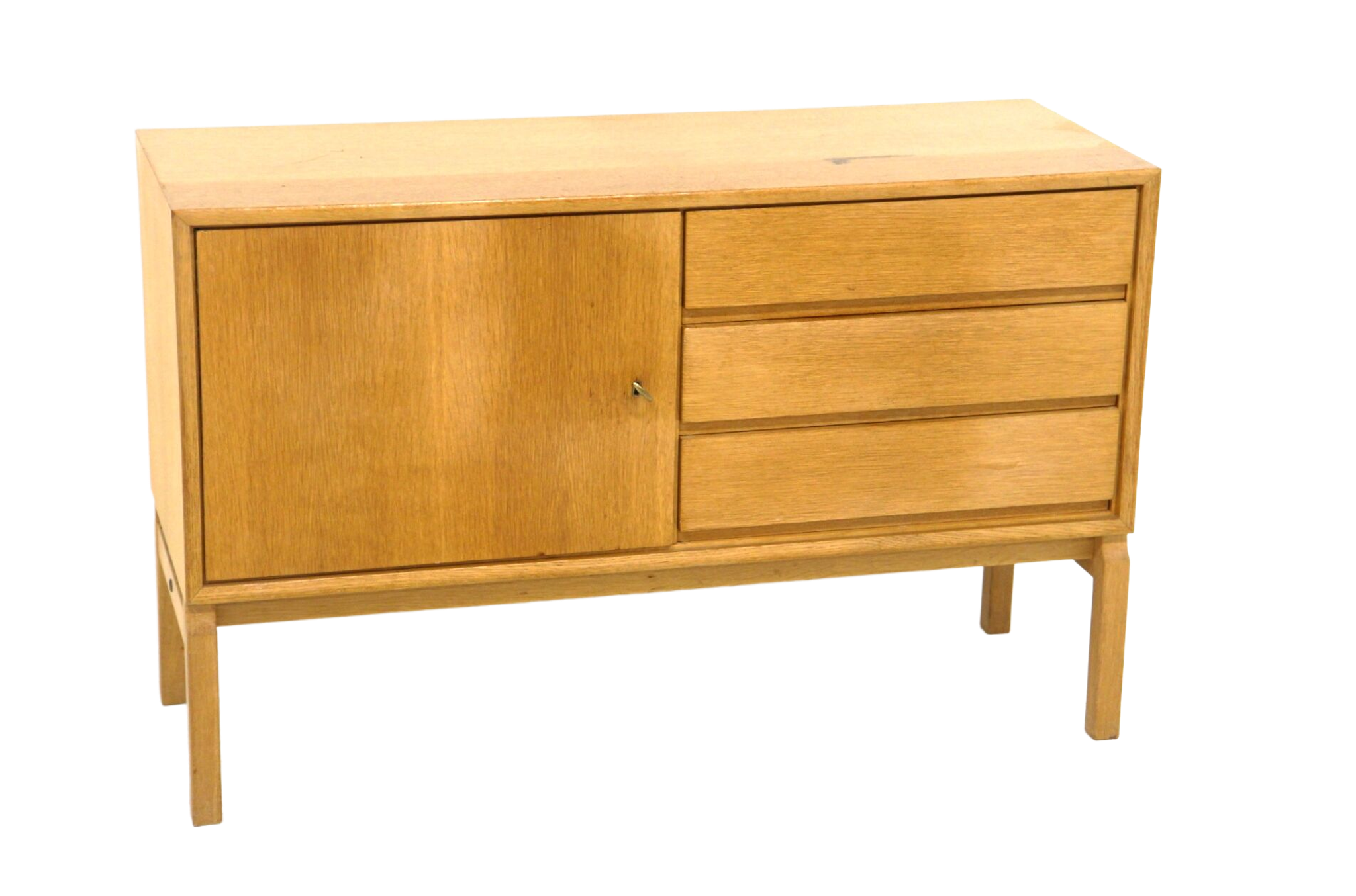 Chest of drawers in oak, Marian Grabinski, Möbel-Ikéa, sweden, 1960