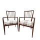 Pair of teak armchairs 60s