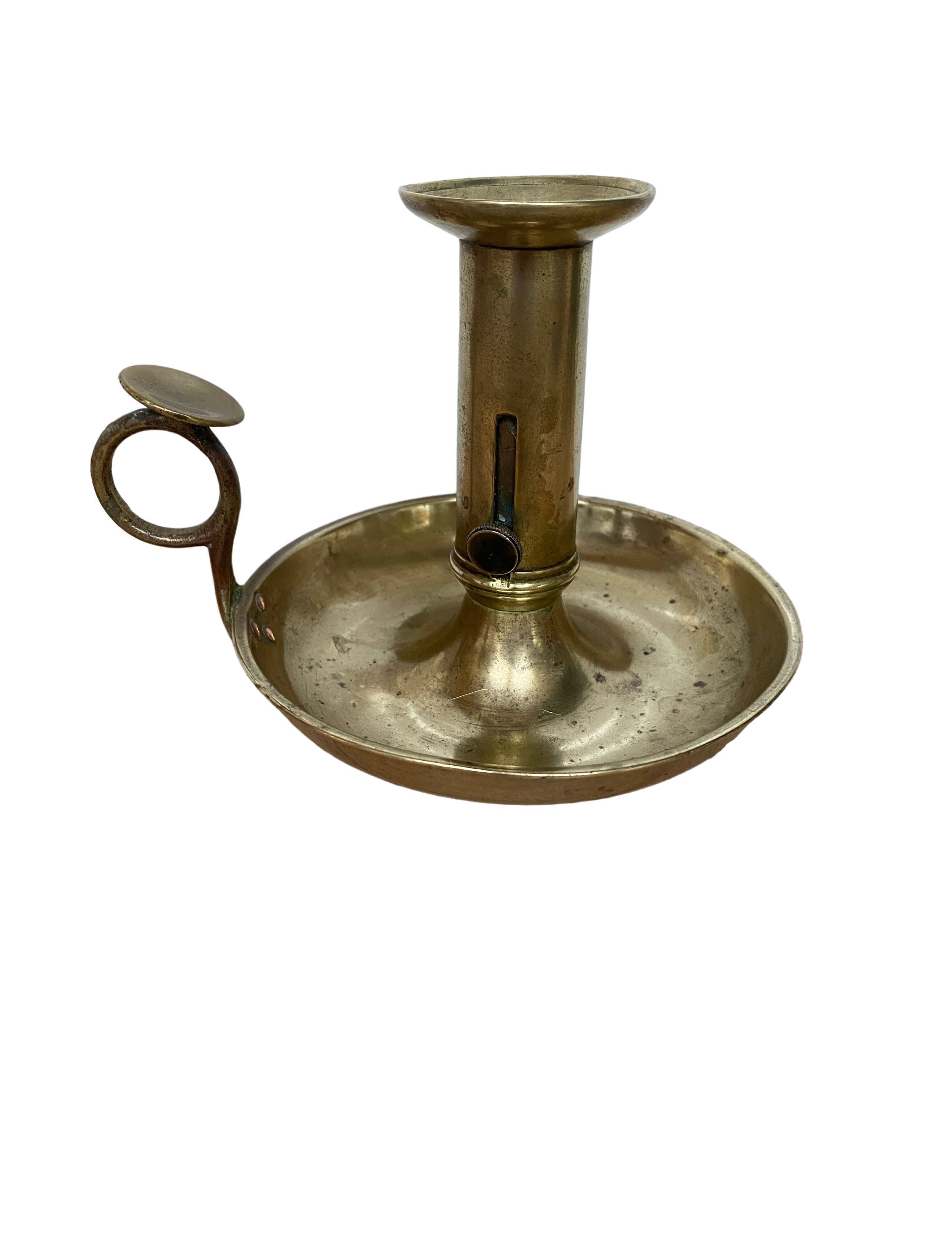 Brass candle holder