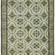 Handmade contemporary anatolian 1970s 163 cm x 306 cm green carpet