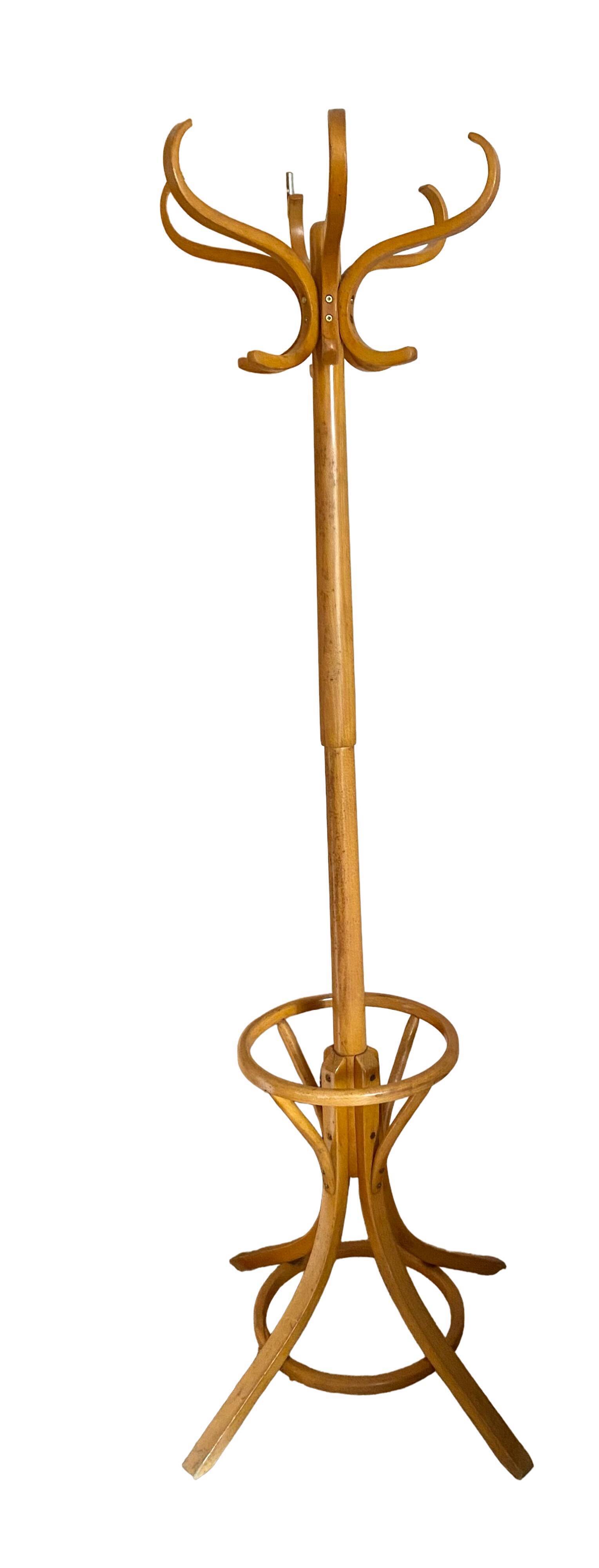 Vintage parrot coat rack