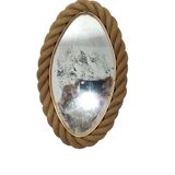 Oval rope mirror