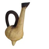 Zoomorphic bird pitcher