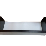 Wengué veneered oak console