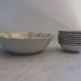 Porcelain fruit salad set