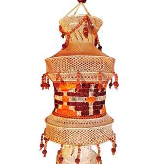 Suspension Scandinave macramé, 1960s