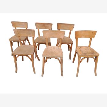 6 chaises bistrot