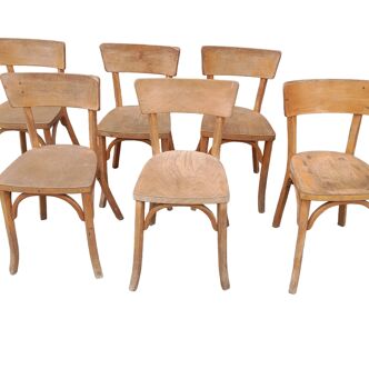 6 chaises bistrot