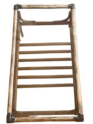 Table basse en rotin