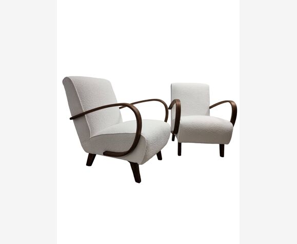 pair of armchairs by Jindrich Halabala