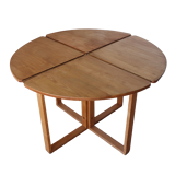 Vintage ash dining table 1980