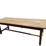 Table farm raw wood