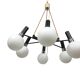 Italian design chandelier 1970