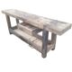 Old piece of furniture by trade, wooden carpenter's establishment