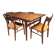 Scandinavian teak dining set – Johannes Andersen / Uldum